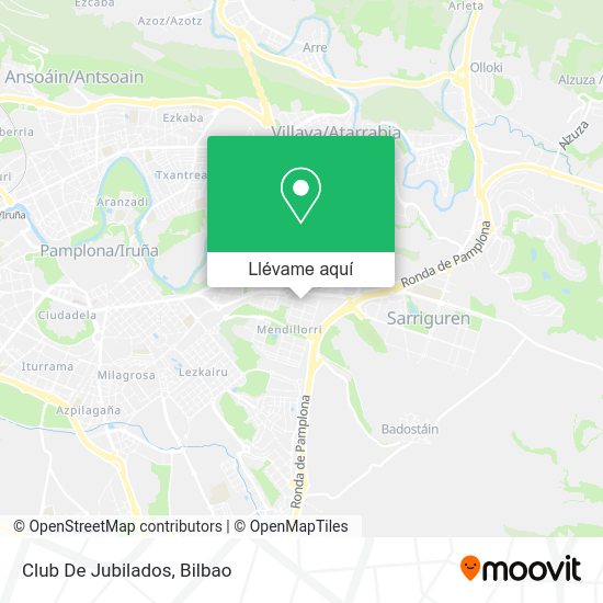 Mapa Club De Jubilados
