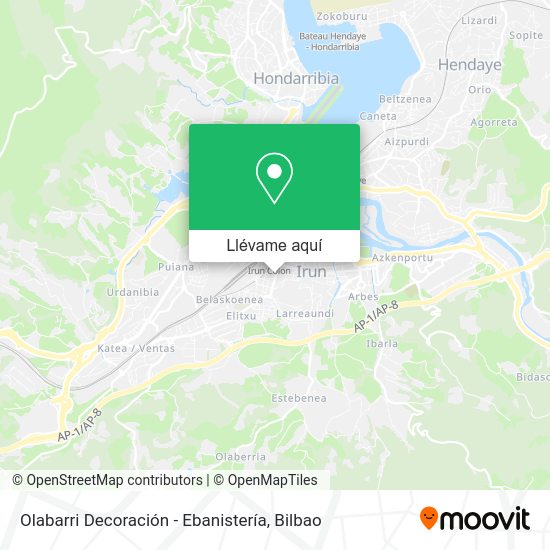 Mapa Olabarri Decoración - Ebanistería