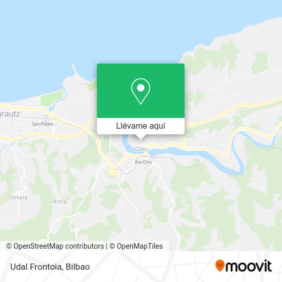 Mapa Udal Frontoia
