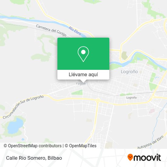 Mapa Calle Río Somero