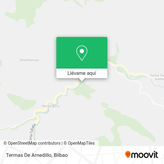 Mapa Termas De Arnedillo