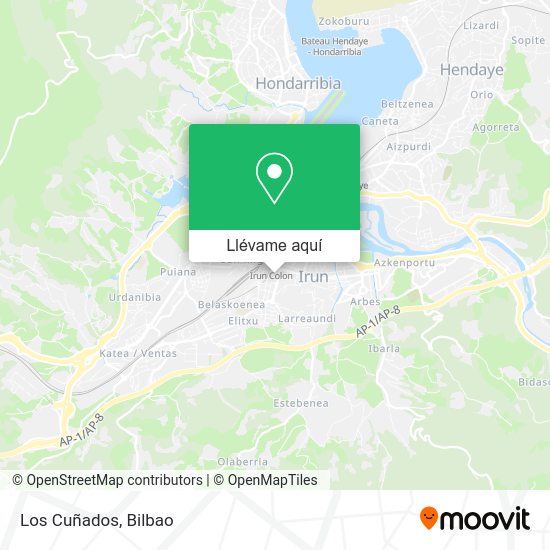 Mapa Los Cuñados