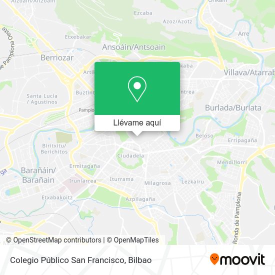 Mapa Colegio Público San Francisco