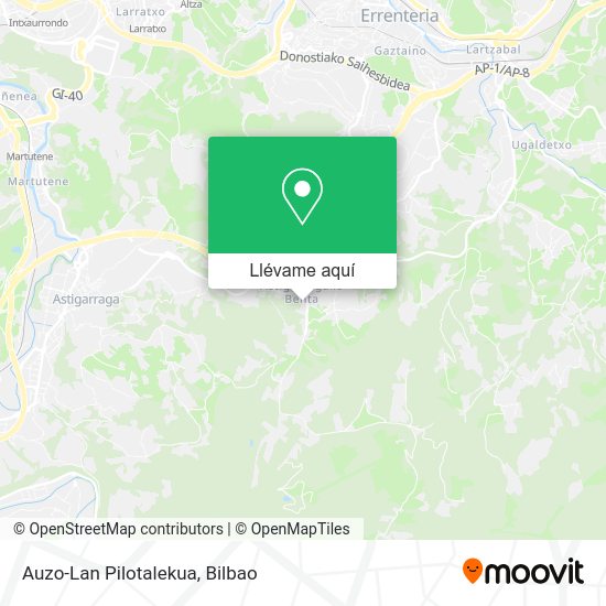 Mapa Auzo-Lan Pilotalekua