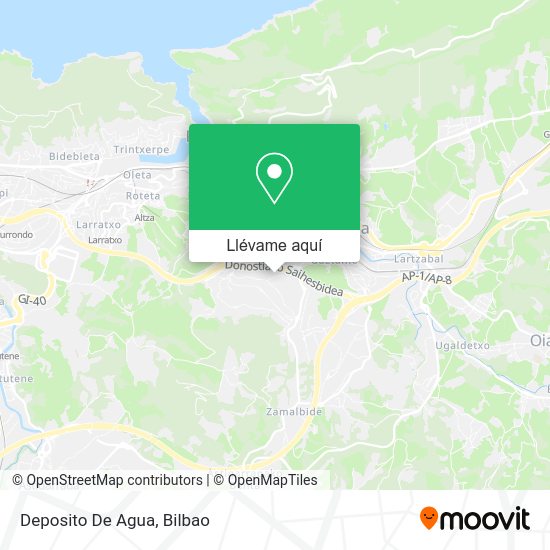 Mapa Deposito De Agua