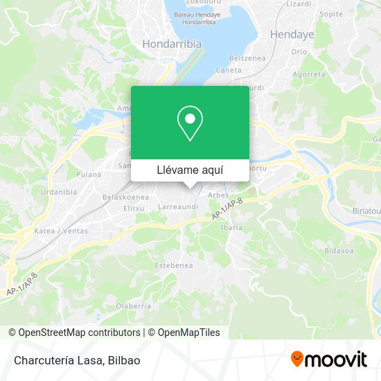 Mapa Charcutería Lasa