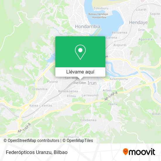Mapa Federópticos Uranzu