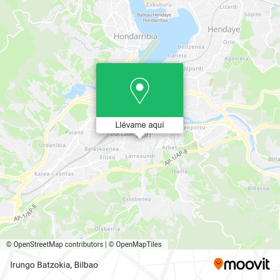 Mapa Irungo Batzokia
