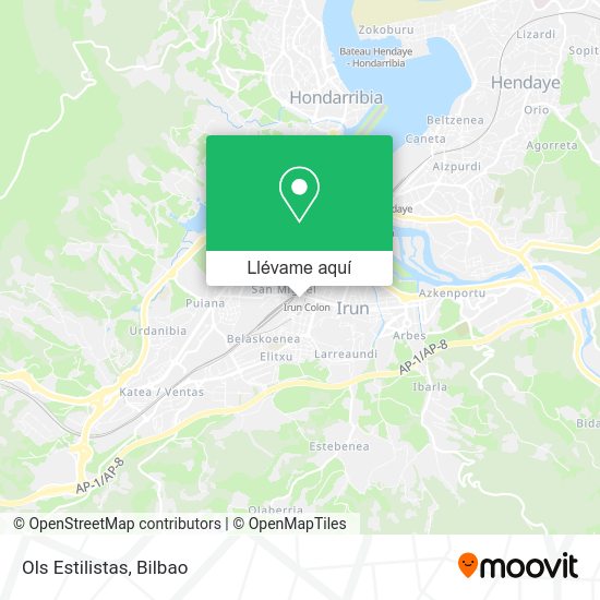 Mapa Ols Estilistas