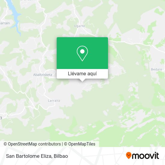 Mapa San Bartolome Eliza