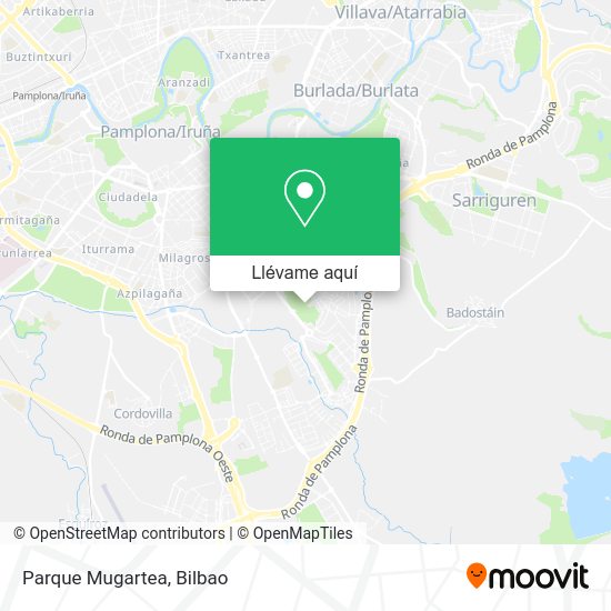 Mapa Parque Mugartea