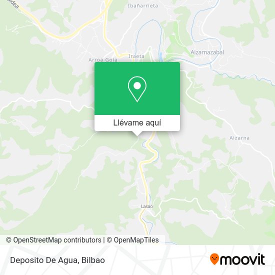 Mapa Deposito De Agua
