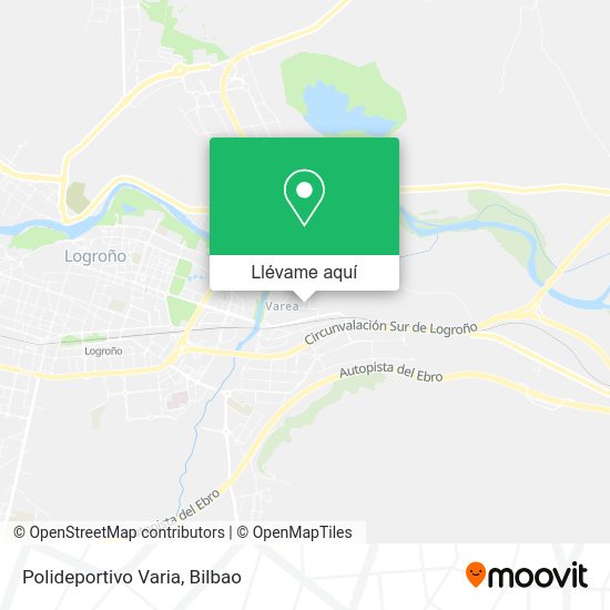 Mapa Polideportivo Varia