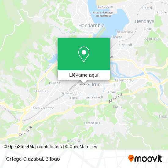 Mapa Ortega Olazabal