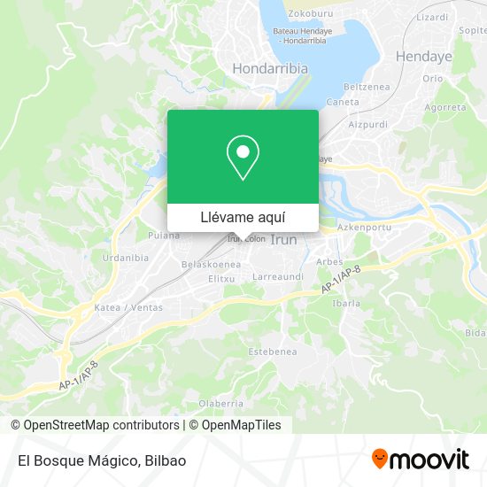 Mapa El Bosque Mágico