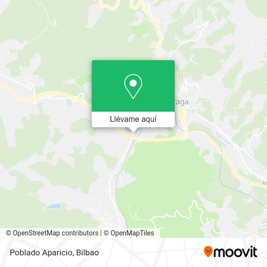 Mapa Poblado Aparicio