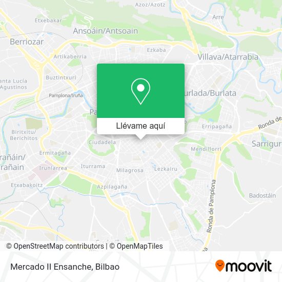 Mapa Mercado II Ensanche