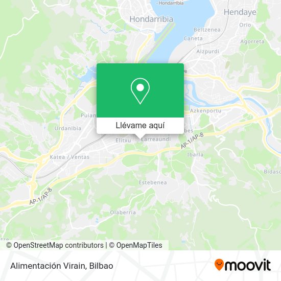 Mapa Alimentación Virain