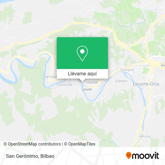 Mapa San Gerónimo