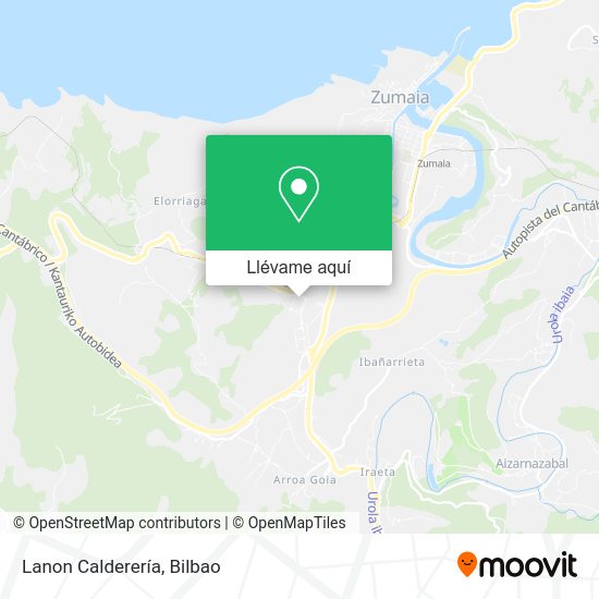 Mapa Lanon Calderería