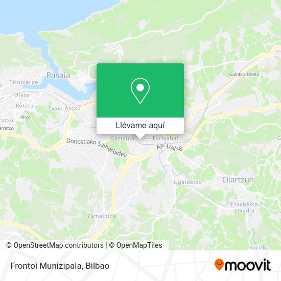 Mapa Frontoi Munizipala