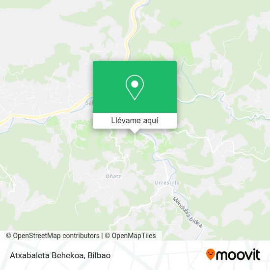 Mapa Atxabaleta Behekoa