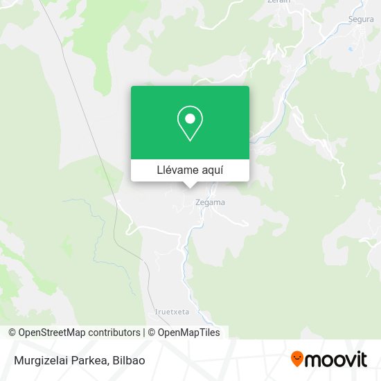 Mapa Murgizelai Parkea