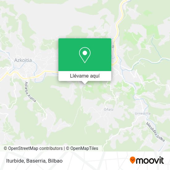 Mapa Iturbide, Baserria