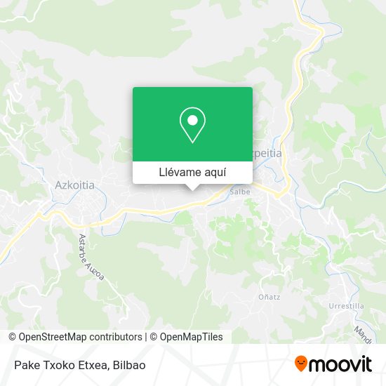 Mapa Pake Txoko Etxea