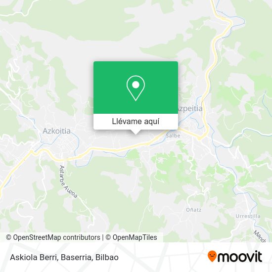 Mapa Askiola Berri, Baserria