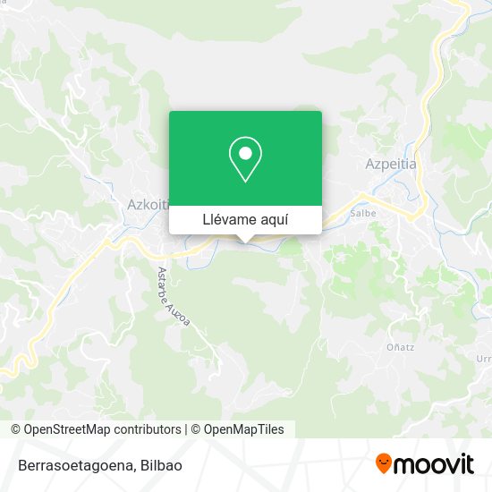 Mapa Berrasoetagoena