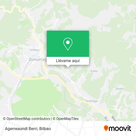 Mapa Agerreaundi Berri