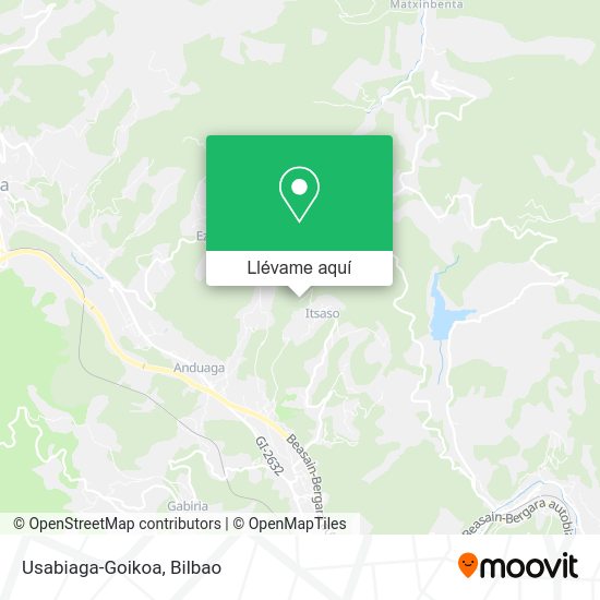 Mapa Usabiaga-Goikoa