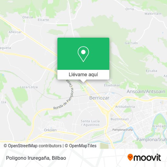 Mapa Poligono Iruregaña