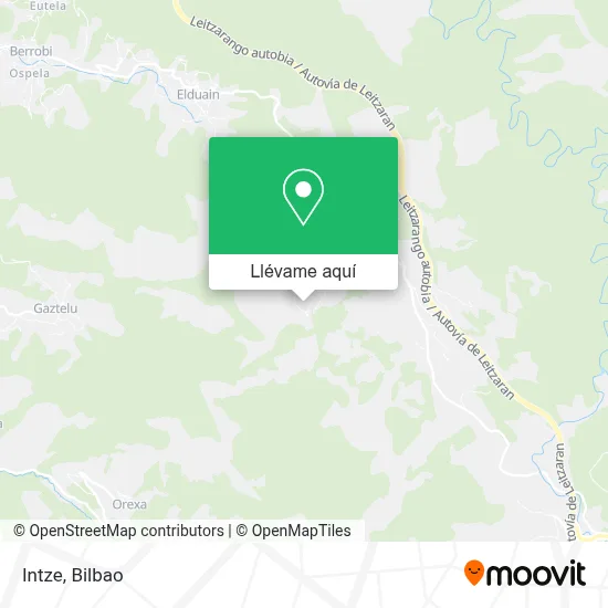 Mapa Intze