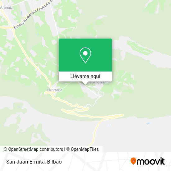 Mapa San Juan Ermita