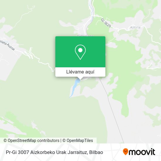 Mapa Pr-Gi 3007 Aizkorbeko Urak Jarraituz
