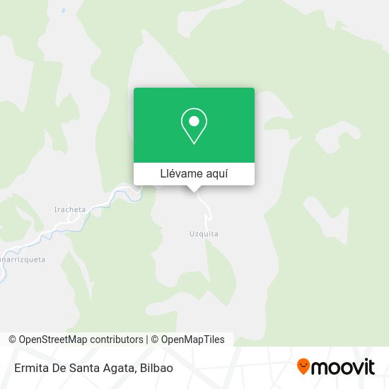Mapa Ermita De Santa Agata