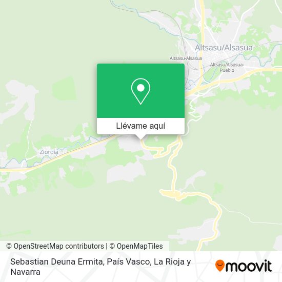 Mapa Sebastian Deuna Ermita