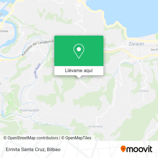 Mapa Ermita Santa Cruz