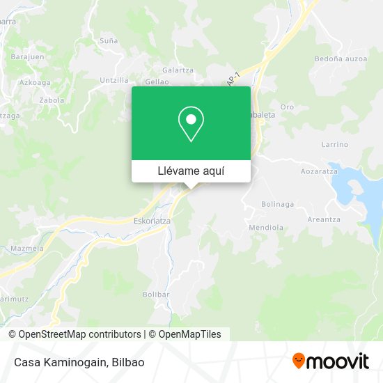Mapa Casa Kaminogain