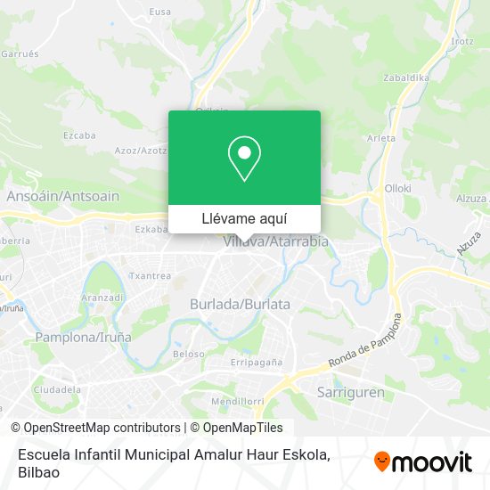 Mapa Escuela Infantil Municipal Amalur Haur Eskola