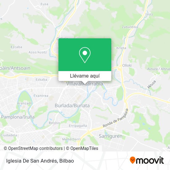 Mapa Iglesia De San Andrés