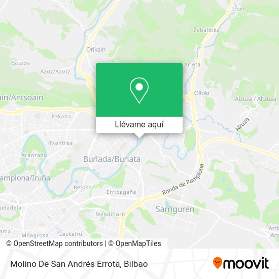 Mapa Molino De San Andrés Errota