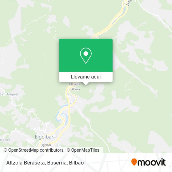 Mapa Altzola Beraseta, Baserria