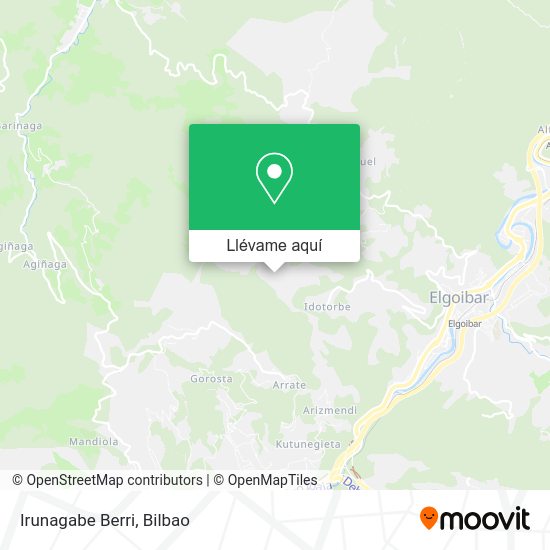 Mapa Irunagabe Berri