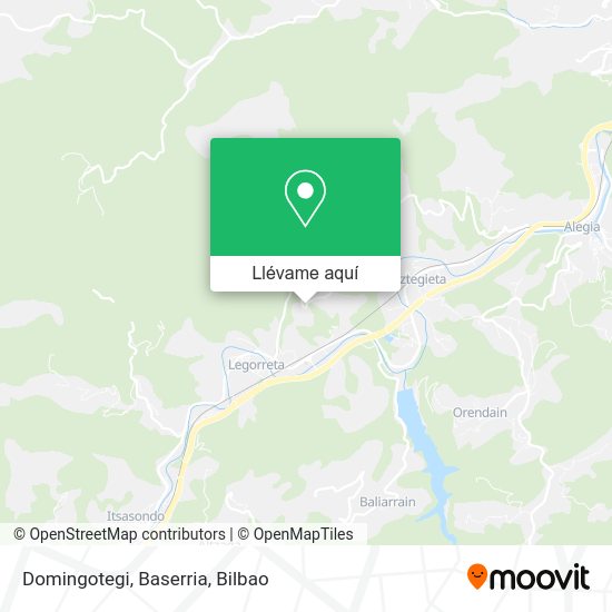 Mapa Domingotegi, Baserria