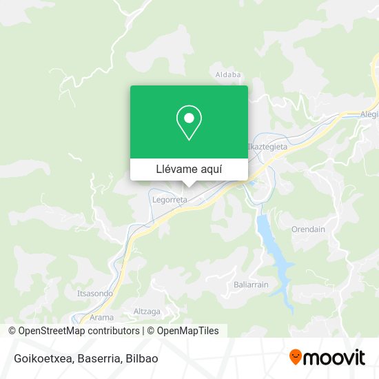 Mapa Goikoetxea, Baserria