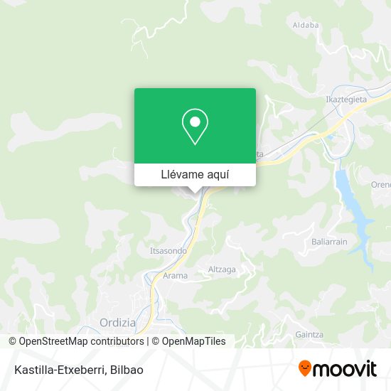 Mapa Kastilla-Etxeberri