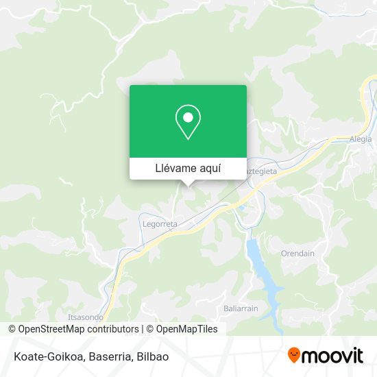Mapa Koate-Goikoa, Baserria